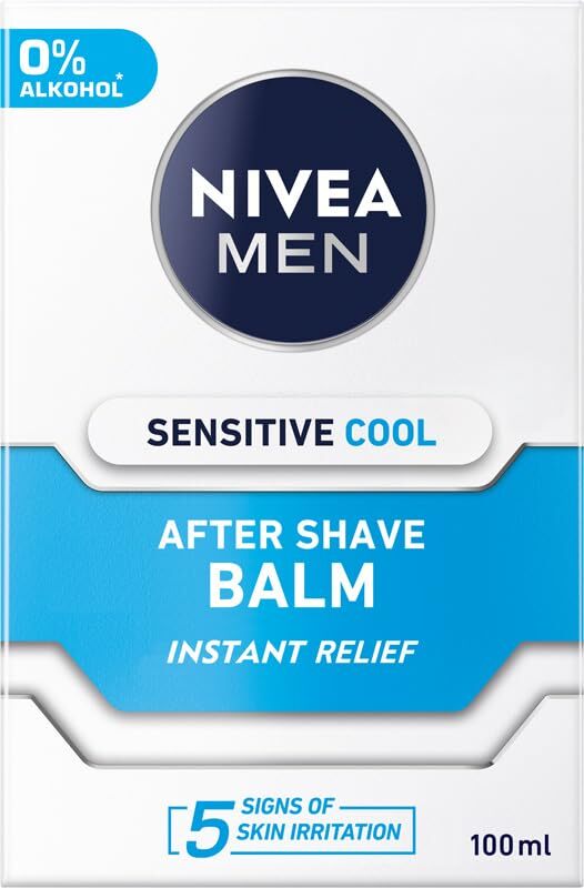 NIVEA MEN Sensitive Lozione dopobarba rinfrescante, 100 ml (b4y)
