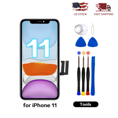 For iPhone 11 LCD Display Touch Screen Replacement Digitizer
