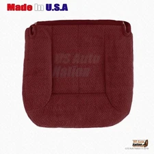 1995 1996 1997 1998  1999 C/K Chevy Silverado Driver Bottom Cloth Seat Cover Red