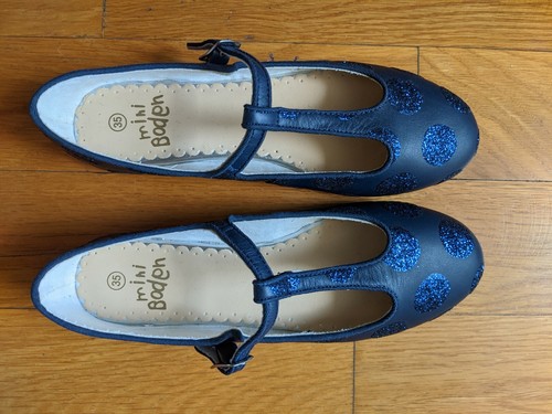 Mini boden girls Ballet Flats Us 3/Eu 35 - Picture 6 of 6