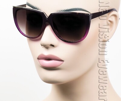 Oversized Fashion Classic Butterfly Retro Style Sunglasses Smoke