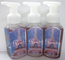 3 Bath  Body Works Gentle Foaming Hand Soap Paris Pink Champagne Tulips
