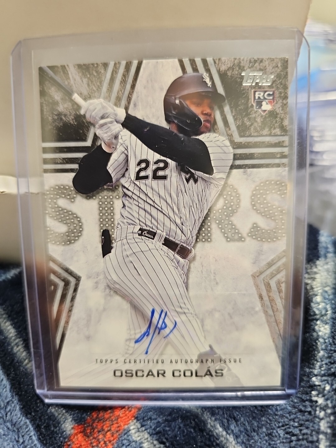 2023 Topps Update Series - Baseball Stars Autographs Black #BSA-OC Oscar...