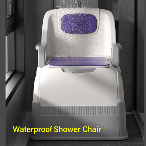 Bedside Commode For Toilet Soft Padded Removable Armrest High Load Capacity BLW - Picture 3 of 24