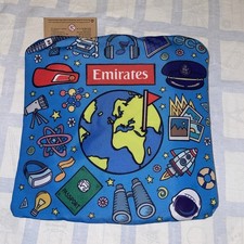 Emirates Airlines Kids Duffle Bag New Sealed with Tags Travel Bag Blue