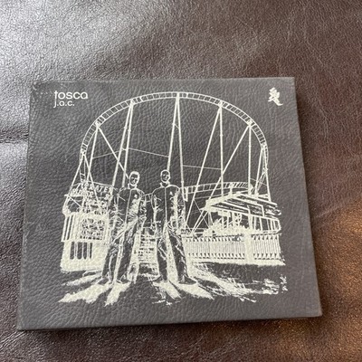 TOSCA-J.A.C., JAC, 2005 CD, Richard Dorfmeister, Rare Textured Book Cover