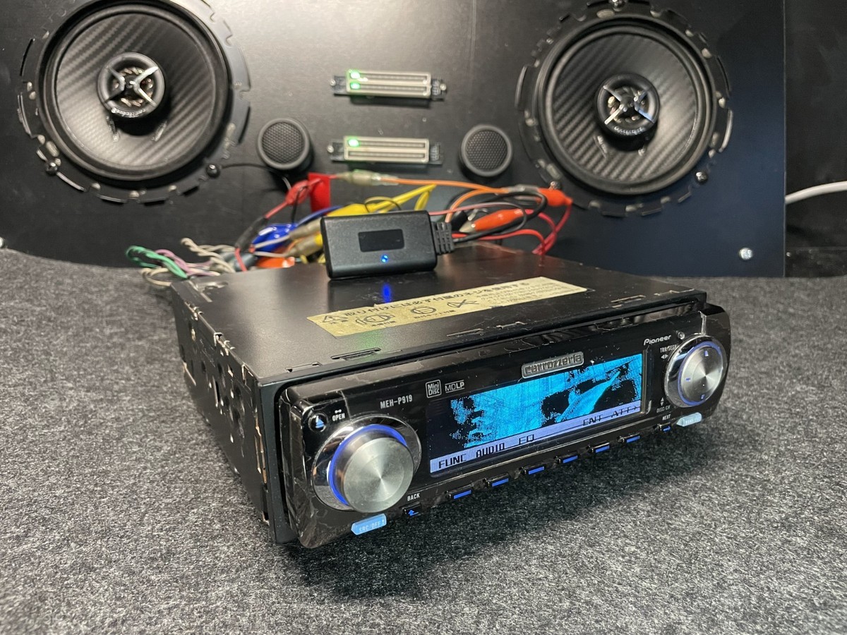 Pioneer Carrozzeria MEH-P919 MD Tuner Dolphin Display Added