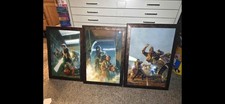 Hugh Fleming ORIGINAL Star Wars Shadows Empire Cover Art #3 4 5 Paintings