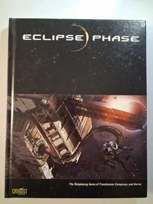 Eclipse Phase Roleplaying Game 1st Edition Core Rulebook Posthuman Studios 2009