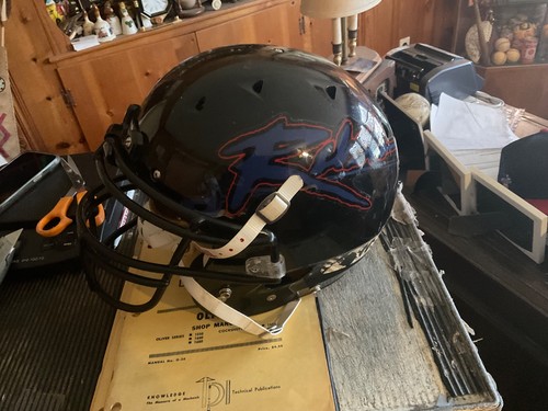 Schutt Youth XL Football Helmet Rebels Black