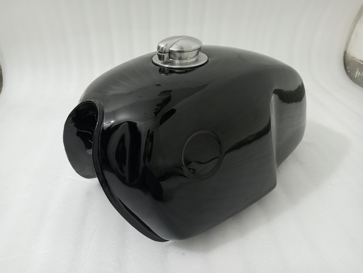 BMW R100 RT RS R90 R80 R75 BLACK PAINTED STEEL PETROL FUEL GAS