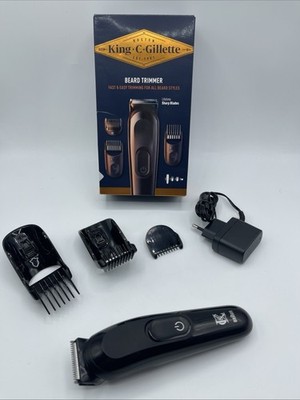 King C. Gillette ELECTRIC BEARD RAZOR PRO, Präzisionswähler, Bartpflege für Männ