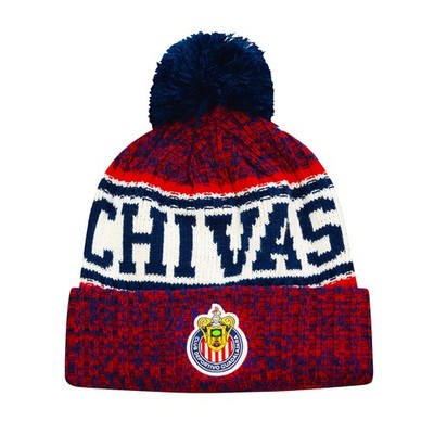 Icon Sports Officially Licensed Chivas Soccer Beanie - Unisex Kids
