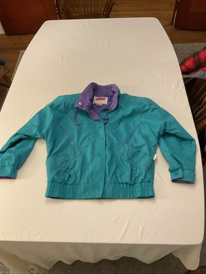 Innovations by Izzi Vintage 80 s Teal Jacket ~ Women s Size Medium