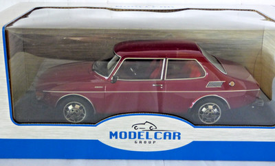 Model Car Group MCG 1:18th scale Saab 99 EMS metallic red