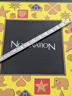 Original Authentic Nomination Starter Bracelet  SMALL 5mm w/13 Signed Links Z25