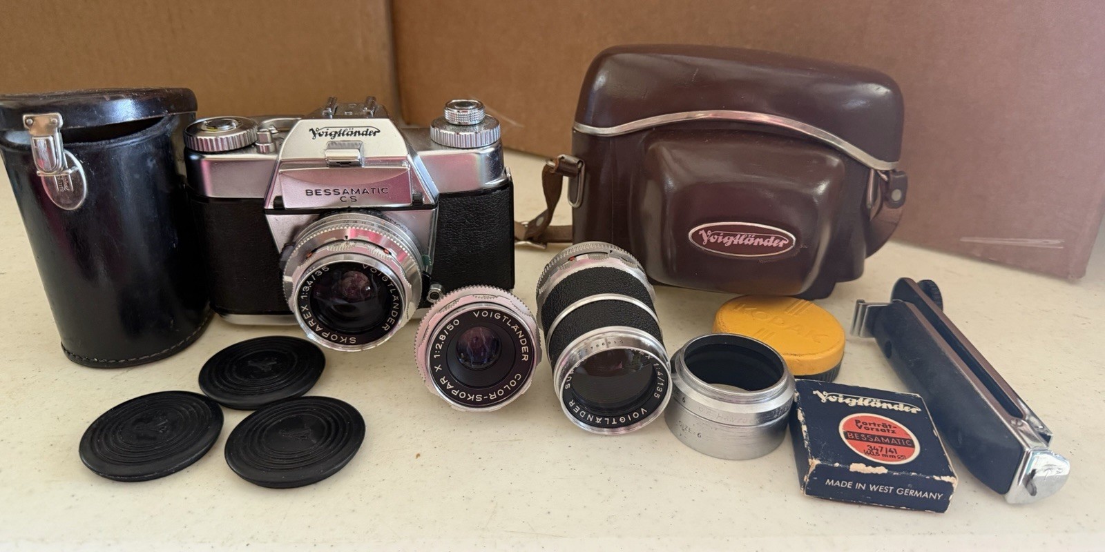Voigtländer Bessamatic vintage camera equipment - eBay listing photo 1