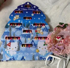 Sanrio Hello Kitty LED Christmas Tree Ornament Music Flashing Lights 1999 Rare