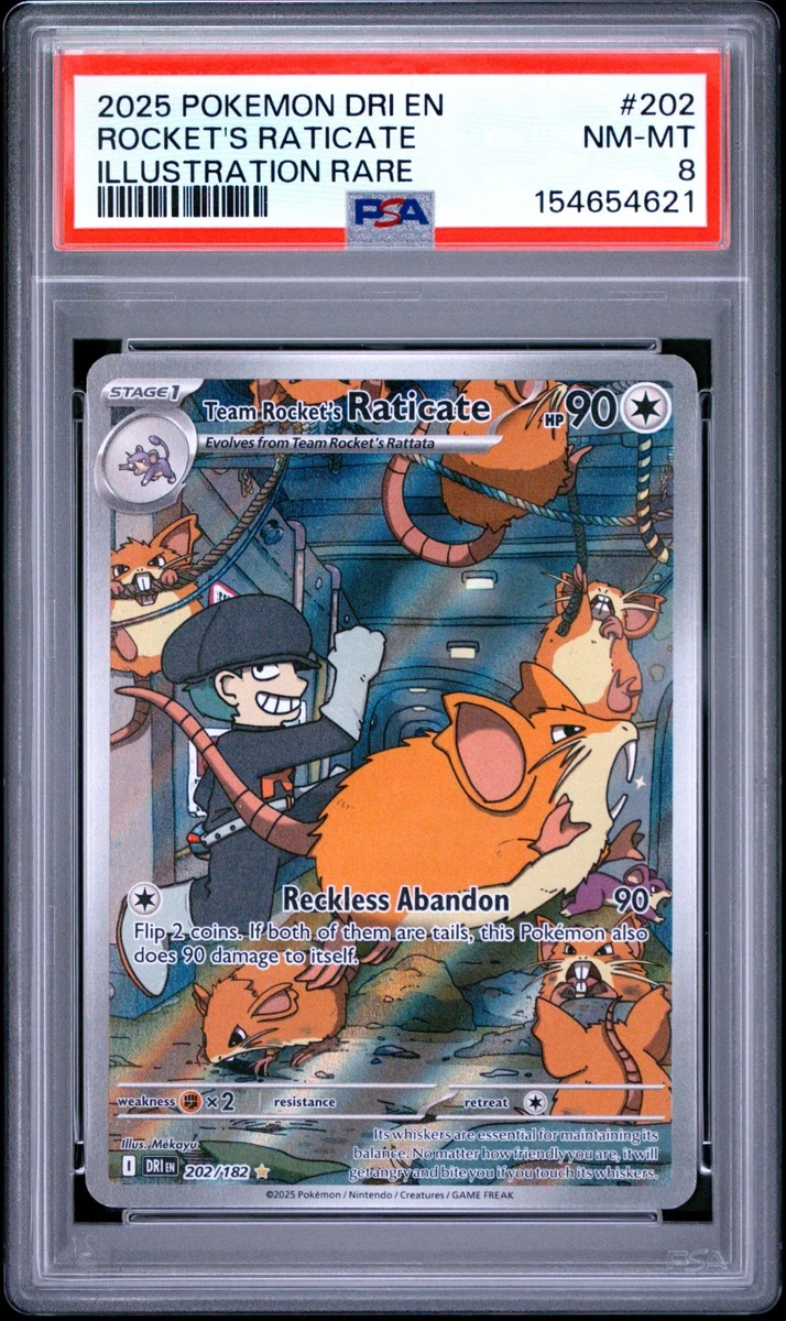 Team Rocket's Raticate Pokémon TCG Cards for sale | eBay