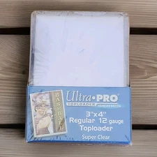 Ultra PRO 3x4 Top Loader Super Clear 81222 Card Protectors  25 Qty (Multi Avail)