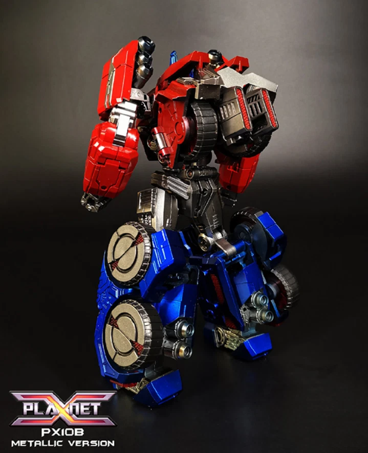 Nueva Figura Transformation Toys Planet X PX-10B Júpiter Versión Metálica En Stock Foto 4 de 4