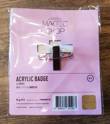 BTS J-HOPE グッズ MAGIC SHOP Bts J-Hope Hobi Magic Shop Acrylic Badge | eBay