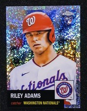 2022 Topps Chrome Platinum RILEY ADAMS Rookie Mini Diamond /150 SP #406 NM-MT RC