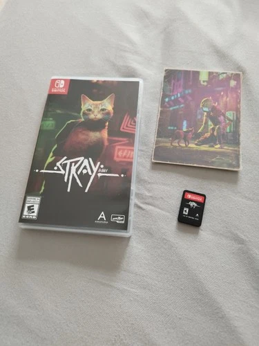 Switch - Stray Nintendo Switch with Case and Artwork Pack