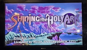 Shining the Holy Ark (Sega Saturn) CIB, Tested & Working, US Seller