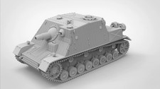3D Printed 1/72/87/144 German Grizzly Self-propelled Assault Gun  Zimmerit Kit