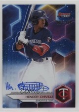 2023 Bowman's Best of Blue Refractor 91/150 Hendry Chivilli #B23-HC Auto 13c1