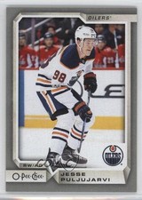 2018-19 O-Pee-Chee Silver Jesse Puljujarvi #90 e6j