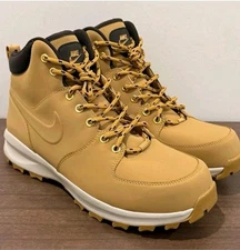 Nike Manoa Leather Boots Water Resistant Haystack 454350-700 Men’s Size 10.5 NEW