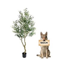 Kunstpflanze Olivenbaum Deko Kunstbaum Wohnzimmer Schlafzimmer BüRo 180Cm