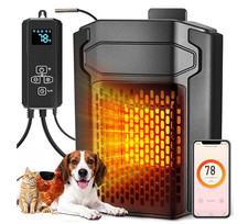 Safe Outdoor Dog House Heater w/ WiFi Smart App  Thermostat   500W  41  113 F