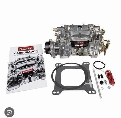 Edelbrock 650 CFM AVS2 Carburetor 1906 with Satin Finish and Electric Choke