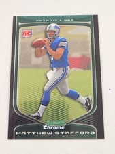Matthew Stafford 2009 Bowman Chrome Rookie