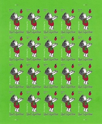 5683 Shel Silverstein NDC Pane of 20 Mint Not Hinged Forever Stamps
