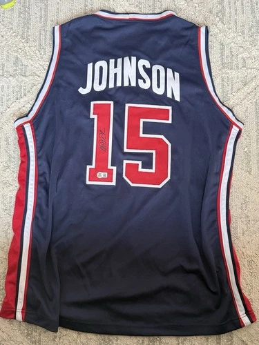 Magic Johnson Signed Custom Basketball Jersey – Beckett Authenticated