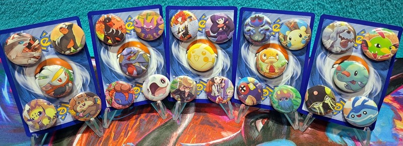 ✨️✨️✨️ Pokemon Pins - Pikachu / Garchomp / Linoone / Raboot / Gligar / & More +✨
