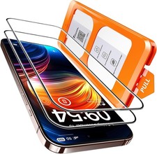TOCOL for iPhone 16 Pro Max Screen Protector, 9H Hardness Military Clear