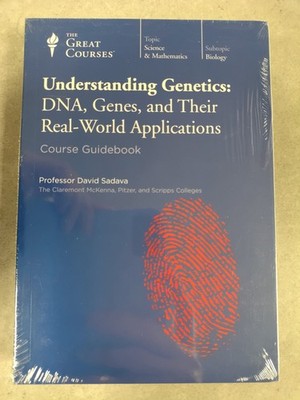 The Great Courses Understanding Genetics DNA Genes & World Applications 4 Dvd