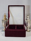 Vintage~Silver Treasures~Godinger~Silver Tone~Art Fluted Salt & Pepper Shakers — photo 1