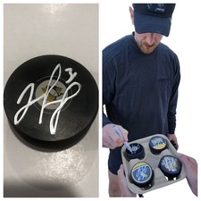 MATT MURRAY SIGNED PITTSBURGH PENGUINS HOCKEY PUCK W/ CASE COA
