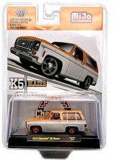 Chase M2 Machines 164 1973 Chevy K5 Blazer Orange White Model 31500-mjs45-6b