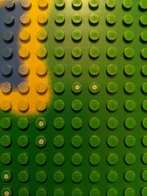 VTG 1989 LEGO Baseplate 6270  Pirates Island and Lagoon 32x32 - Forbidden Island