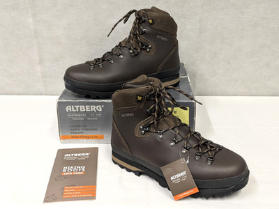 Altberg Tethera MK2 Brown Leather Waterproof Season Hiking Mountain Boots UK 10W