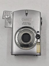Canon Digital IXUS 750 7.1 MP Digital Camera Silver - Not Working