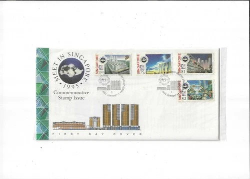 Singapore Year 1995 Meet in Singapore FDC