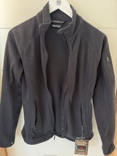 NEW WITH TAGS MARMOT Polartech fleece, zip up black women s size small